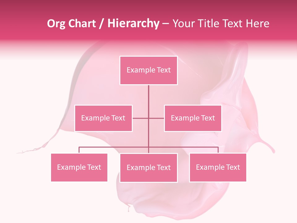 White Abstract Paintbrush PowerPoint Template