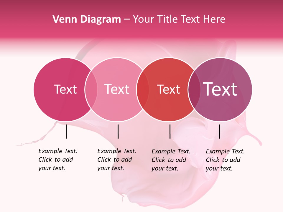 White Abstract Paintbrush PowerPoint Template