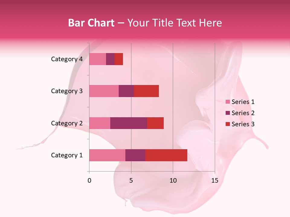 White Abstract Paintbrush PowerPoint Template