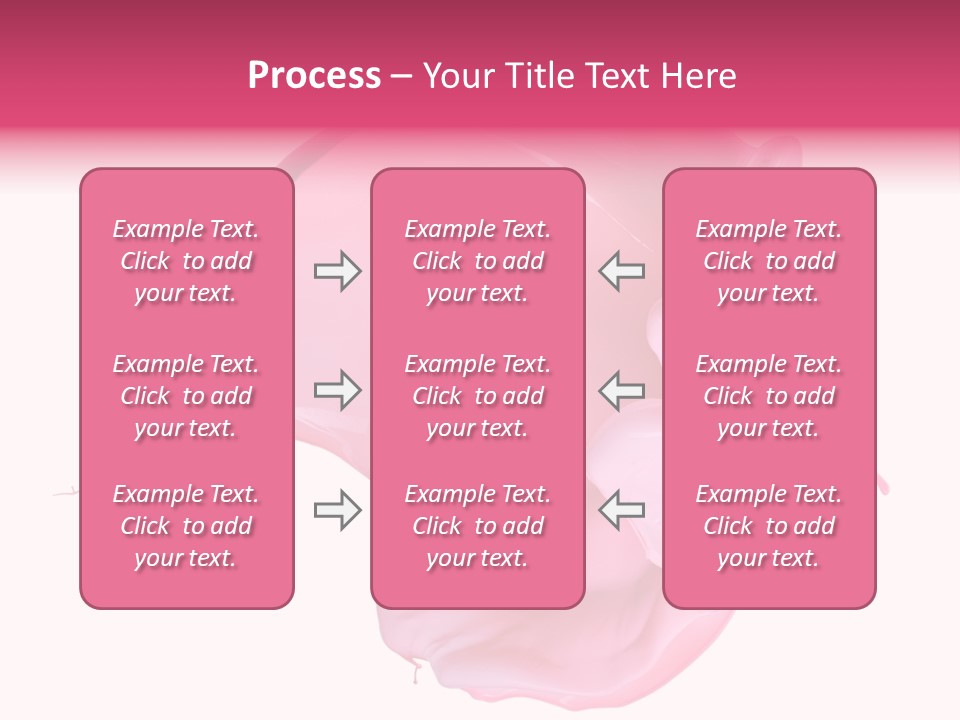 White Abstract Paintbrush PowerPoint Template