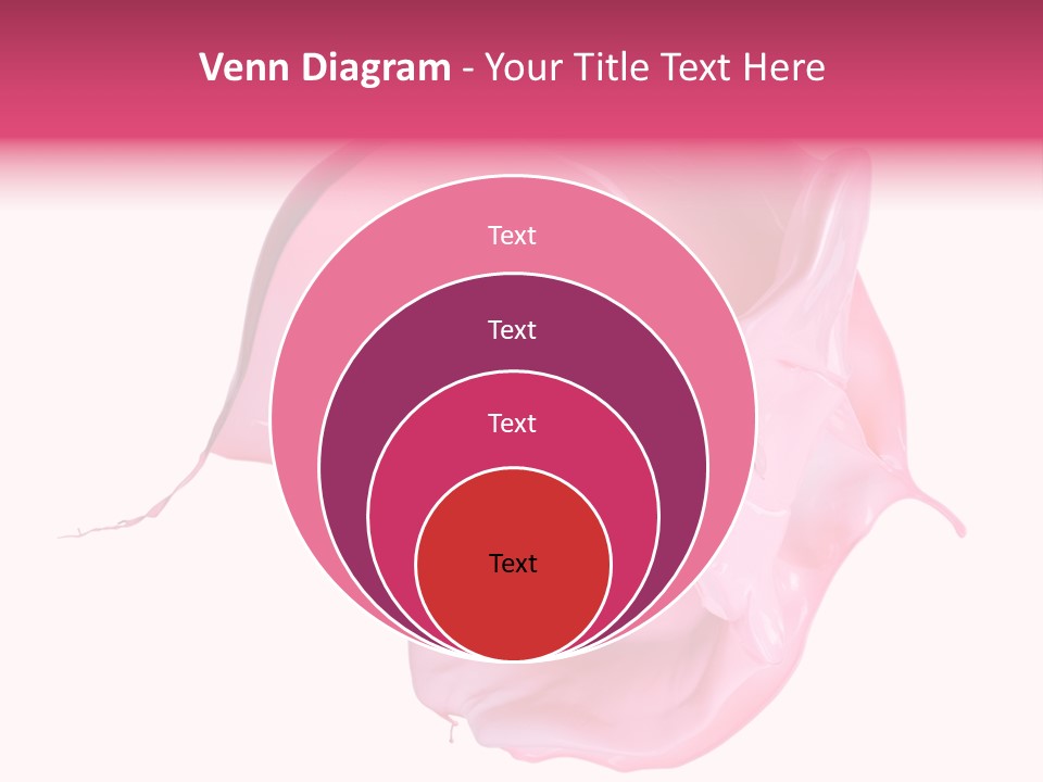 White Abstract Paintbrush PowerPoint Template