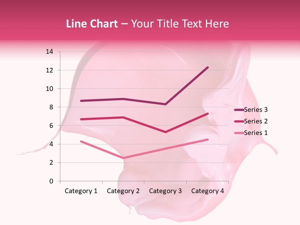 White Abstract Paintbrush PowerPoint Template