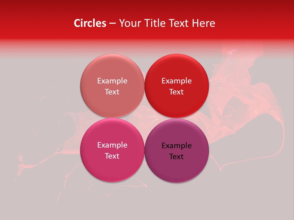 Black Hand Brush PowerPoint Template