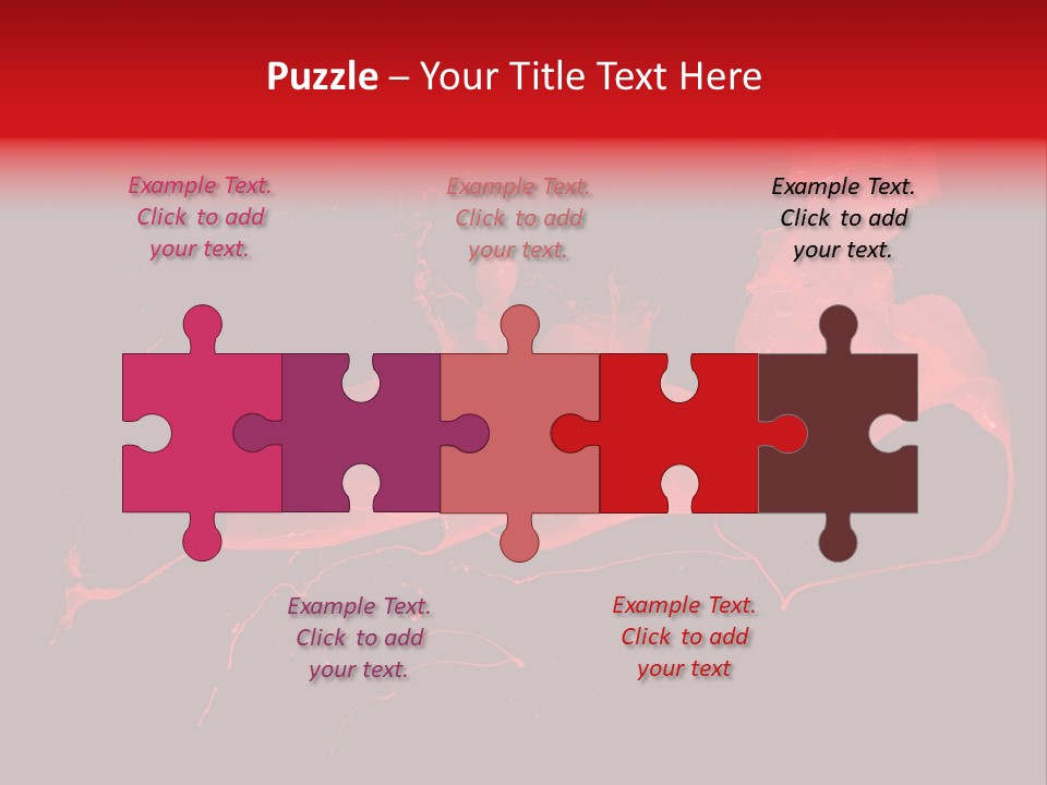 Black Hand Brush PowerPoint Template