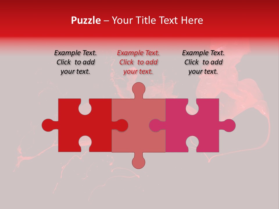 Black Hand Brush PowerPoint Template