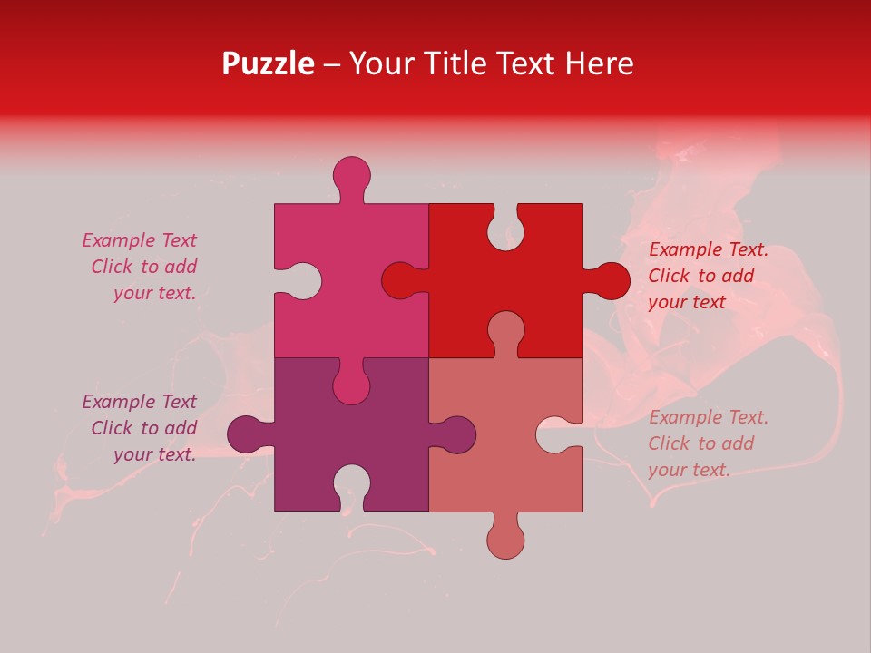 Black Hand Brush PowerPoint Template