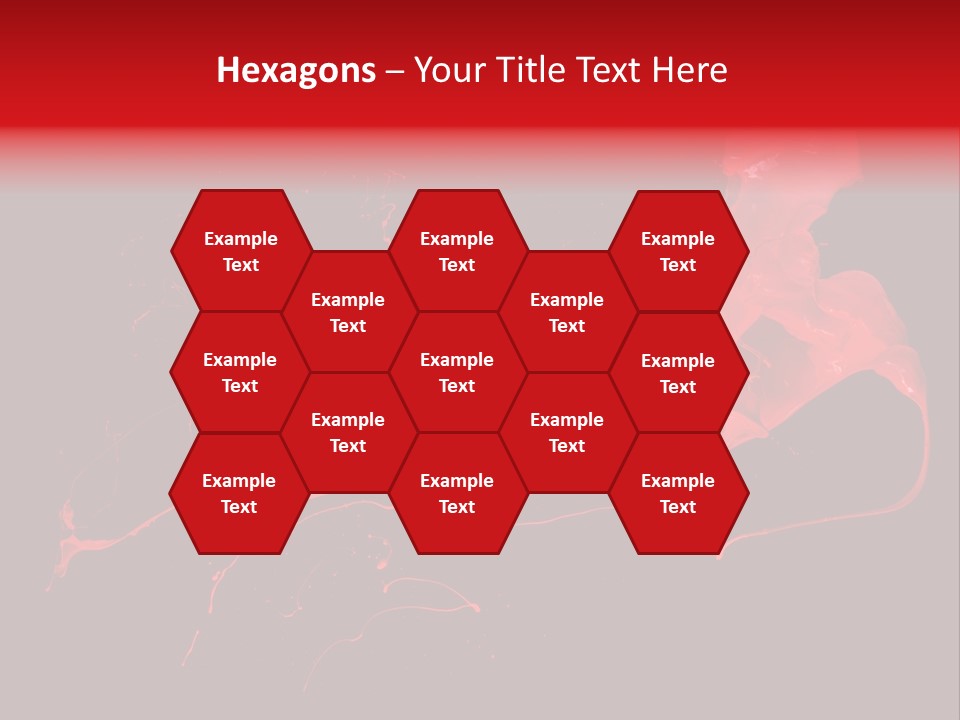 Black Hand Brush PowerPoint Template