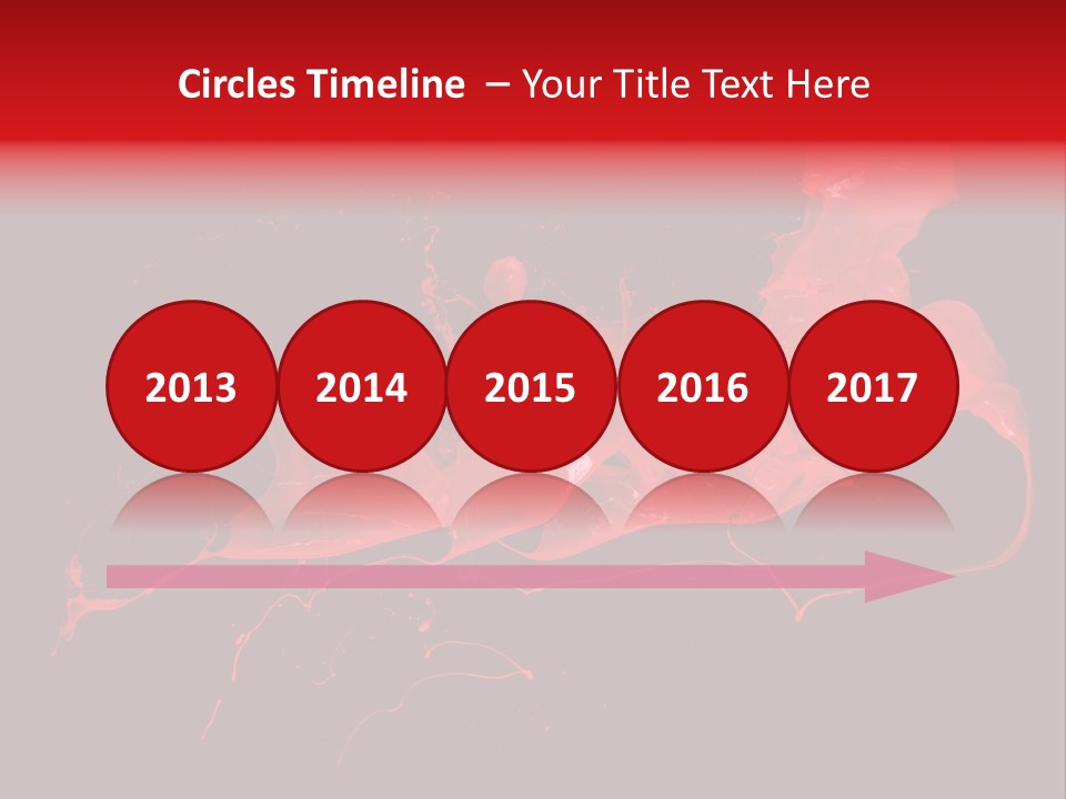 Black Hand Brush PowerPoint Template