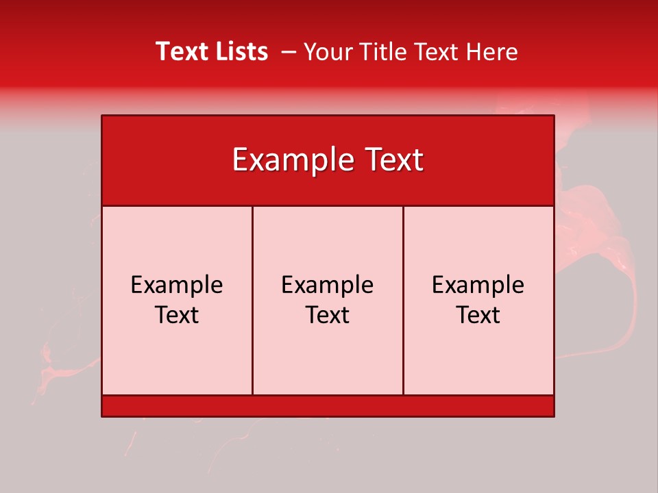 Black Hand Brush PowerPoint Template