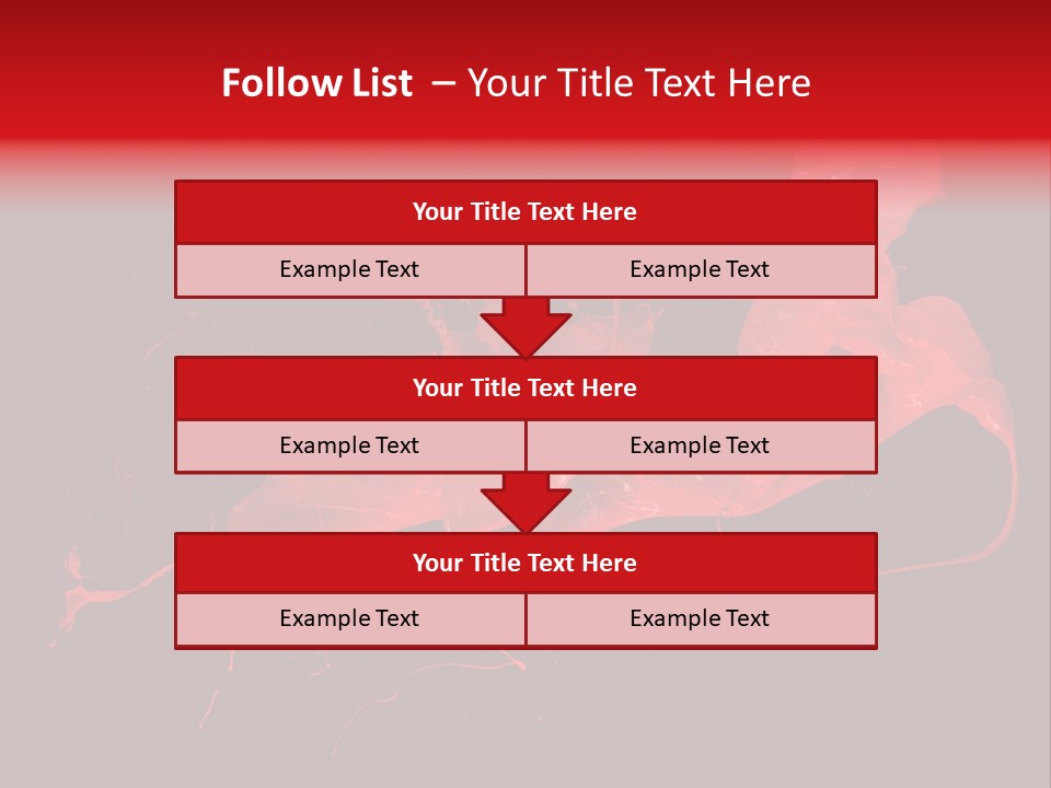 Black Hand Brush PowerPoint Template
