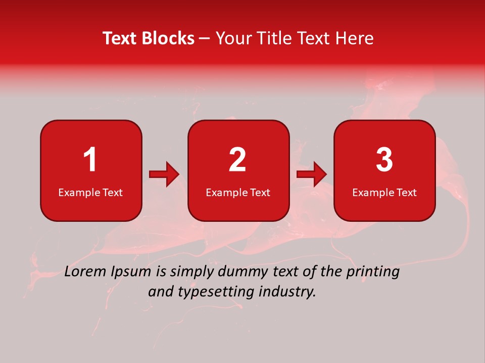 Black Hand Brush PowerPoint Template