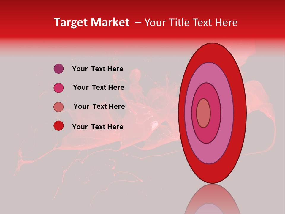 Black Hand Brush PowerPoint Template