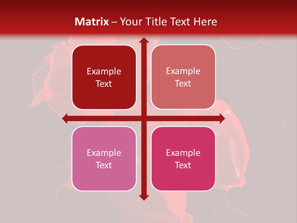 Hand Splashing Splash PowerPoint Template