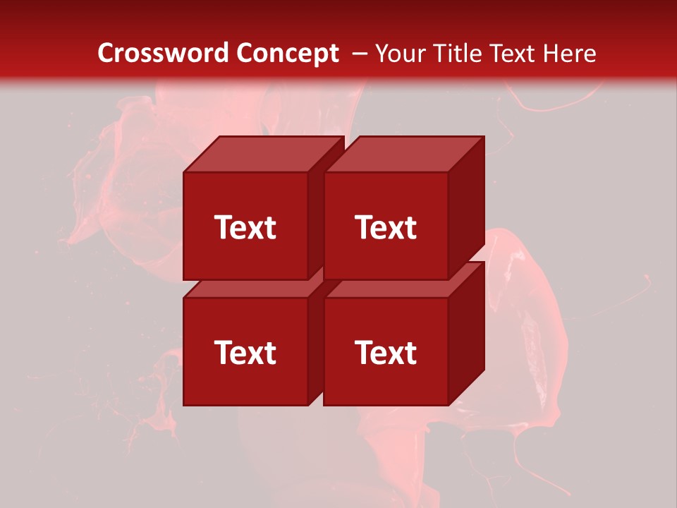 Hand Splashing Splash PowerPoint Template