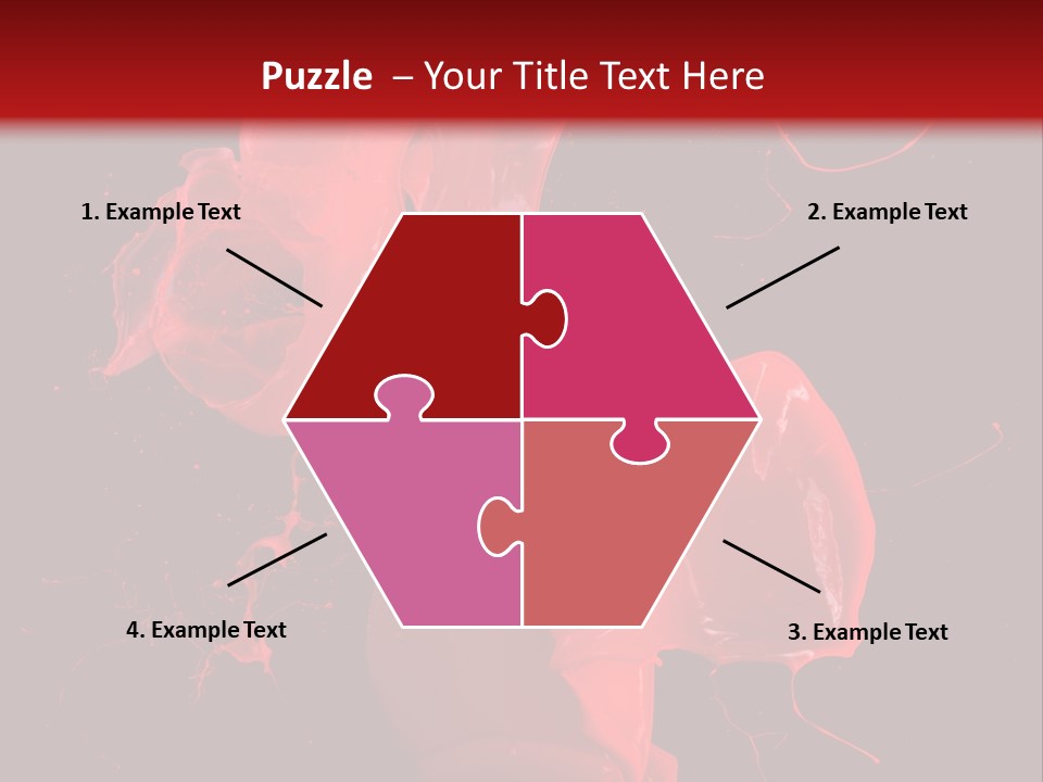 Hand Splashing Splash PowerPoint Template