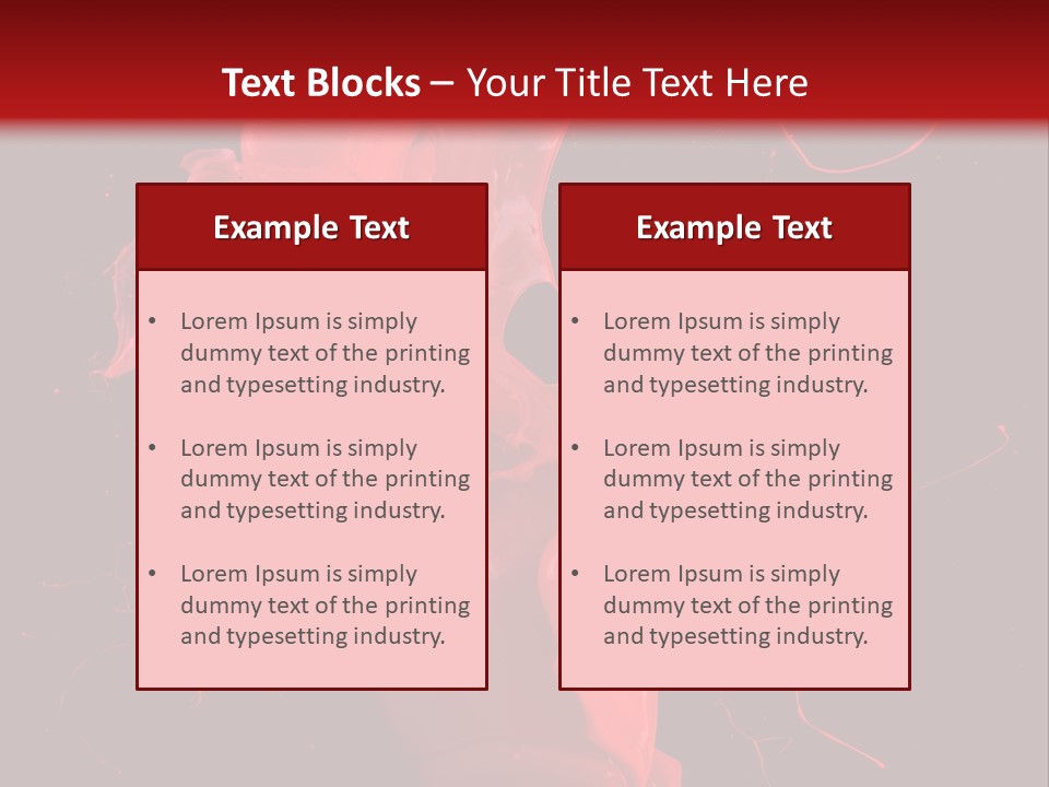 Hand Splashing Splash PowerPoint Template