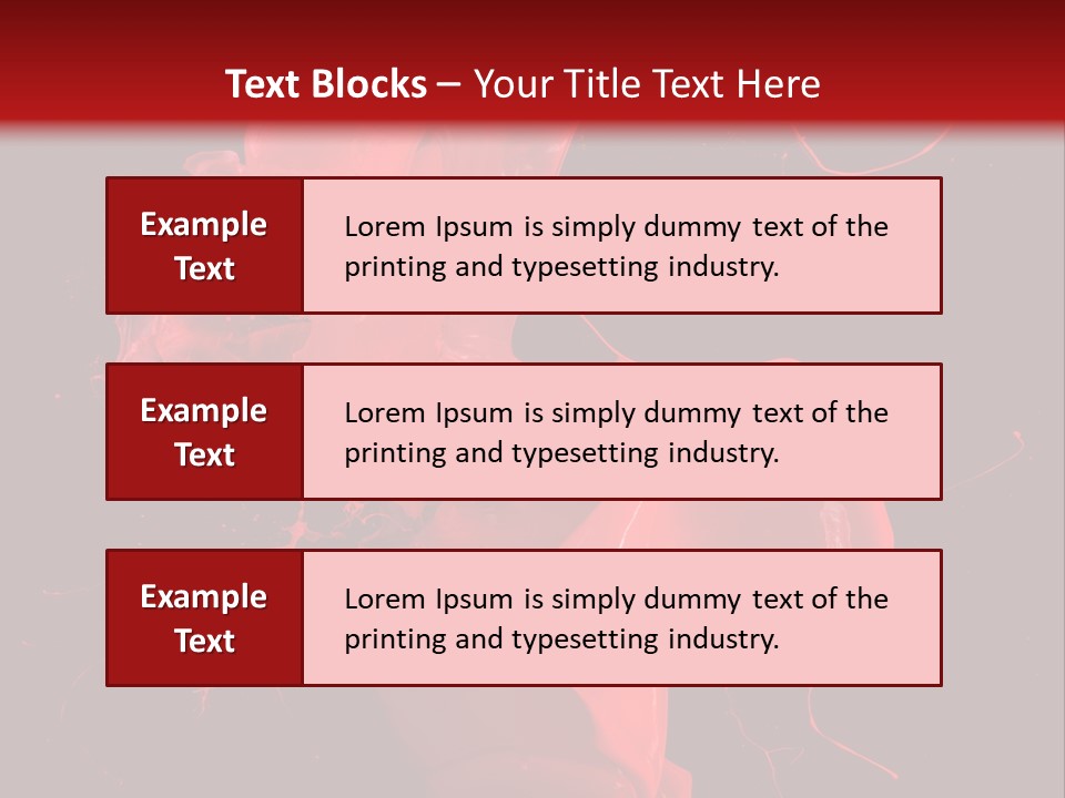 Hand Splashing Splash PowerPoint Template
