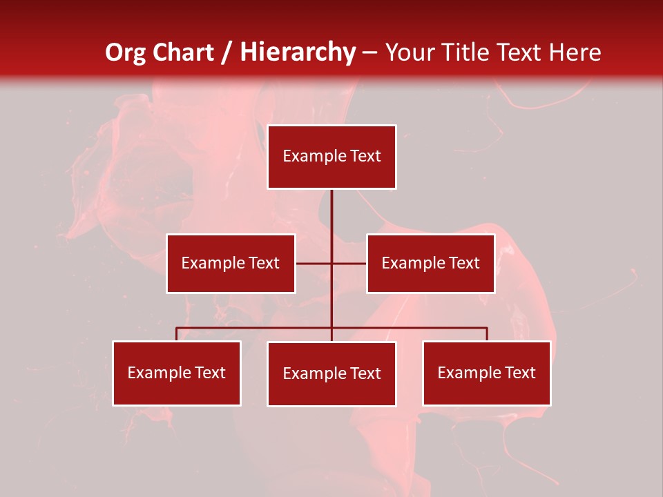 Hand Splashing Splash PowerPoint Template
