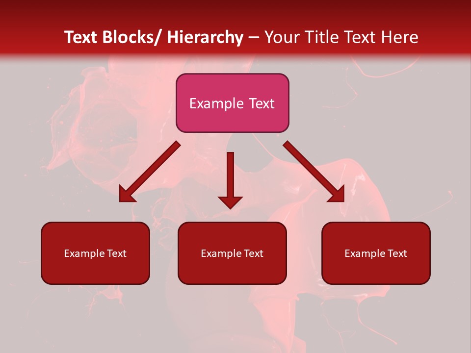 Hand Splashing Splash PowerPoint Template