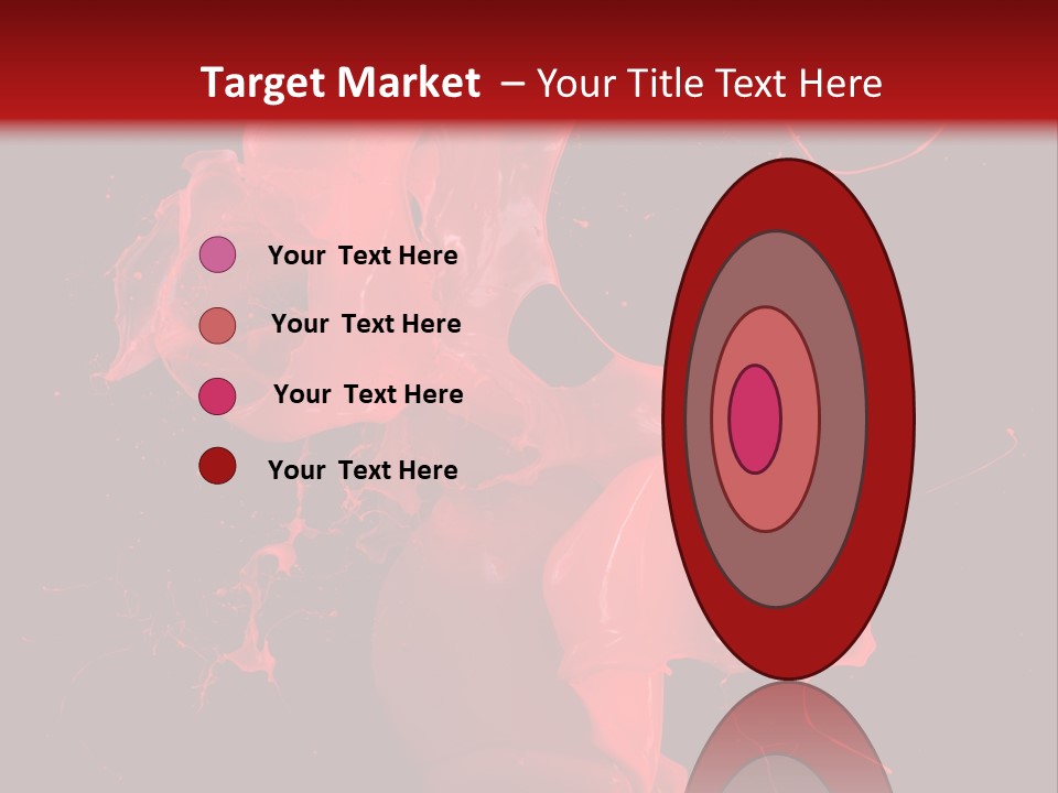 Hand Splashing Splash PowerPoint Template