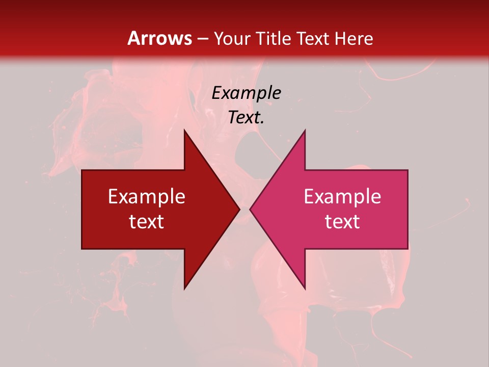 Hand Splashing Splash PowerPoint Template