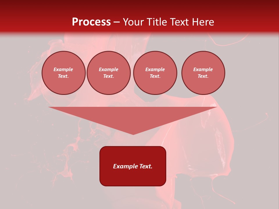 Hand Splashing Splash PowerPoint Template