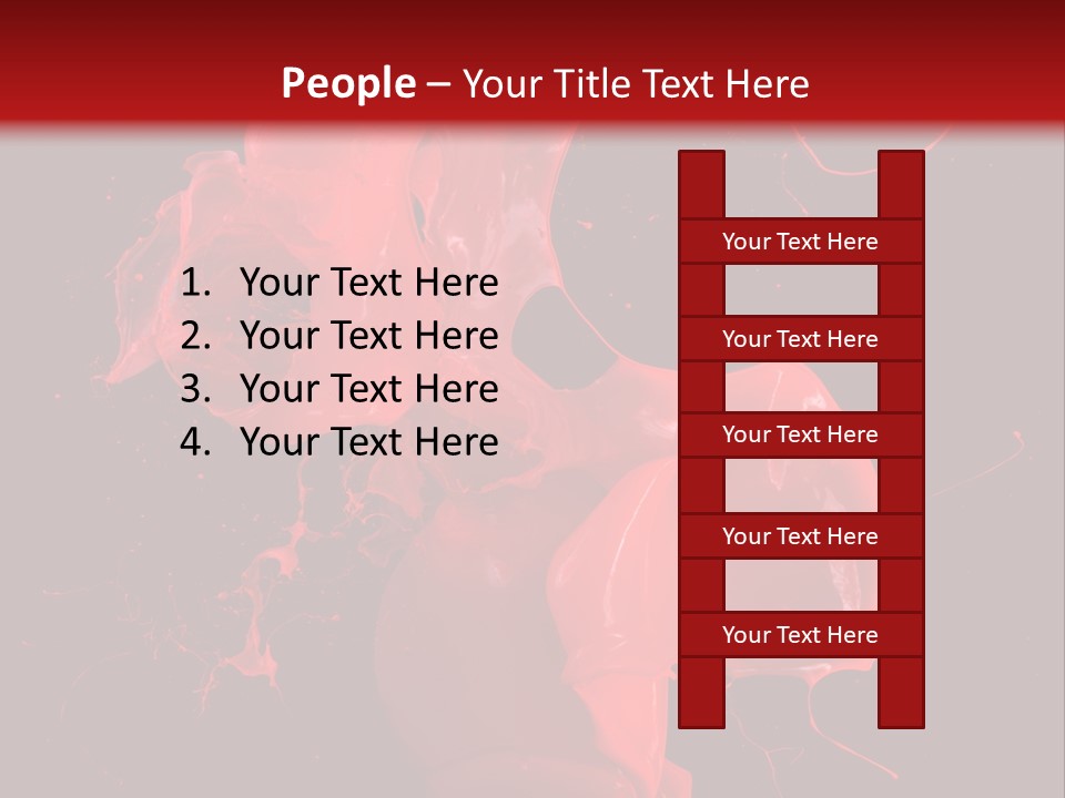 Hand Splashing Splash PowerPoint Template