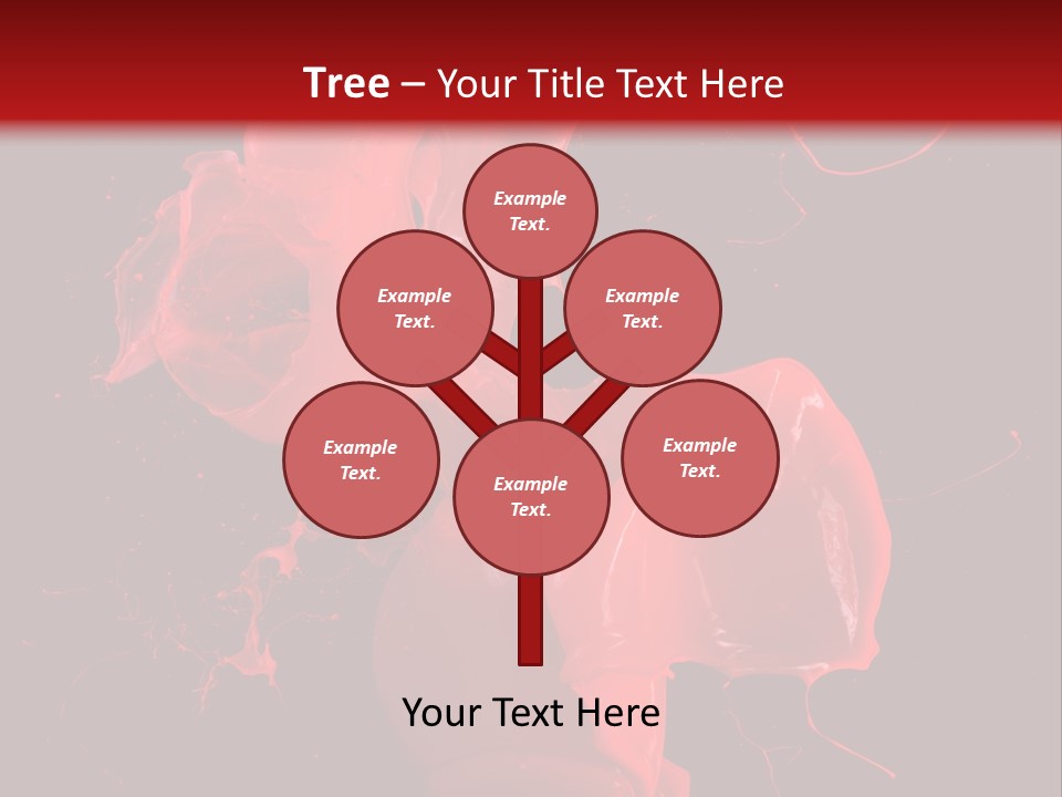 Hand Splashing Splash PowerPoint Template