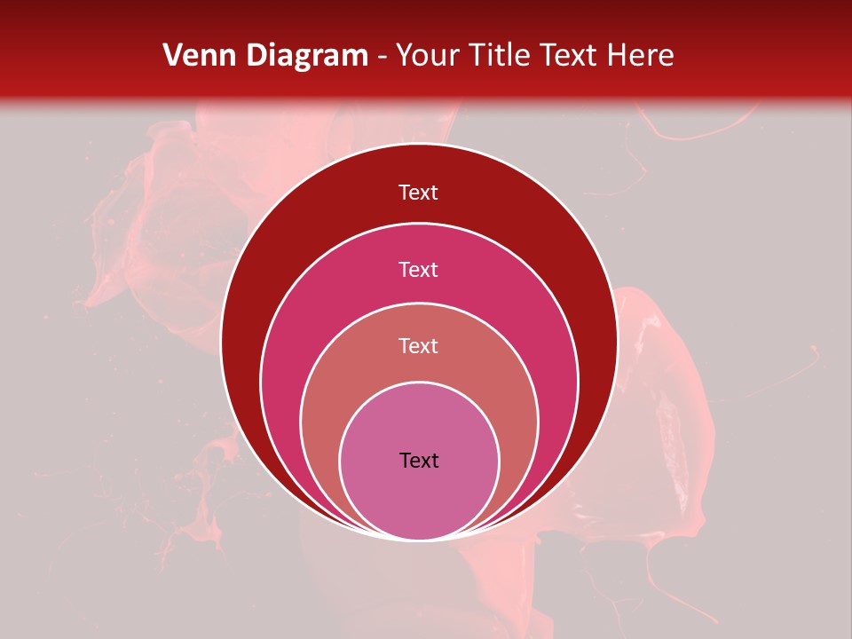 Hand Splashing Splash PowerPoint Template
