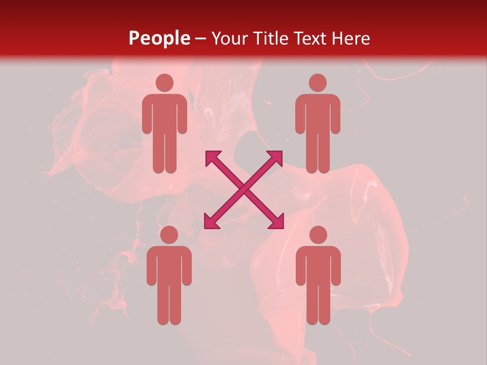 Hand Splashing Splash PowerPoint Template