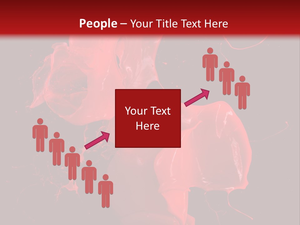 Hand Splashing Splash PowerPoint Template