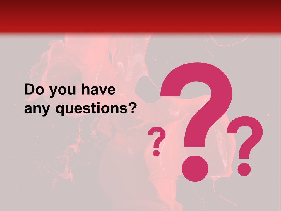 Hand Splashing Splash PowerPoint Template