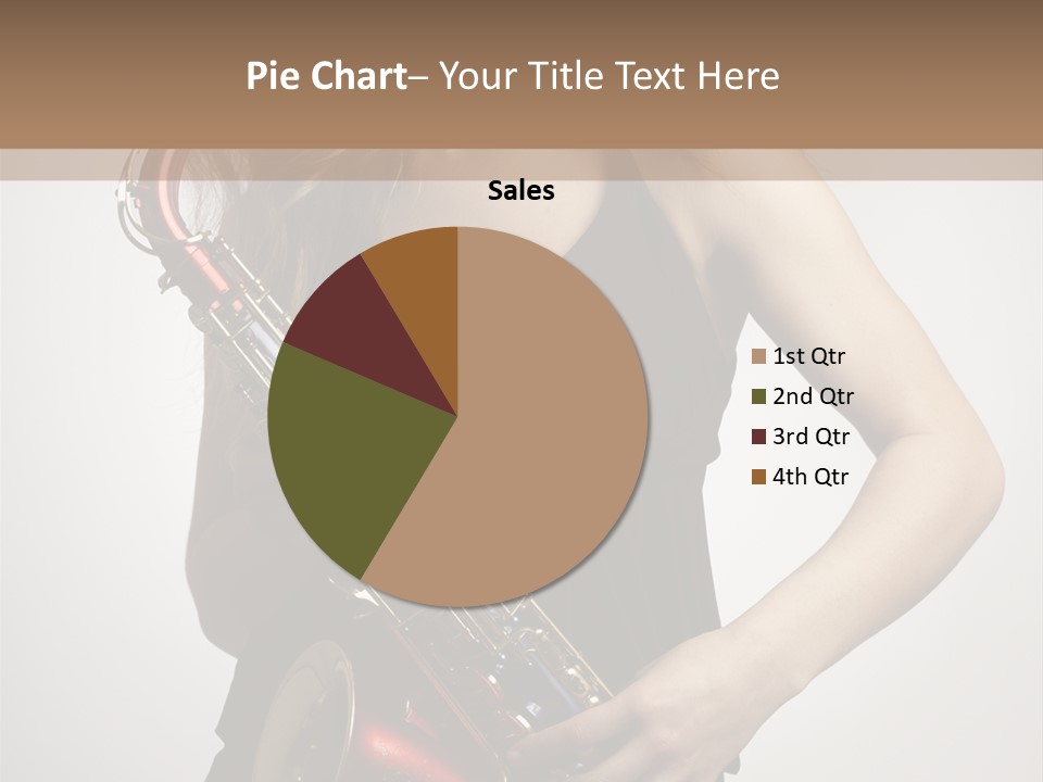 Lady Perform Blondie PowerPoint Template