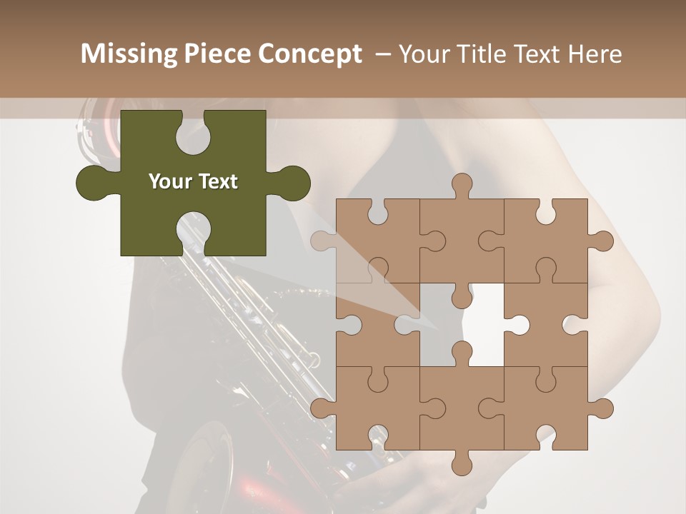 Lady Perform Blondie PowerPoint Template