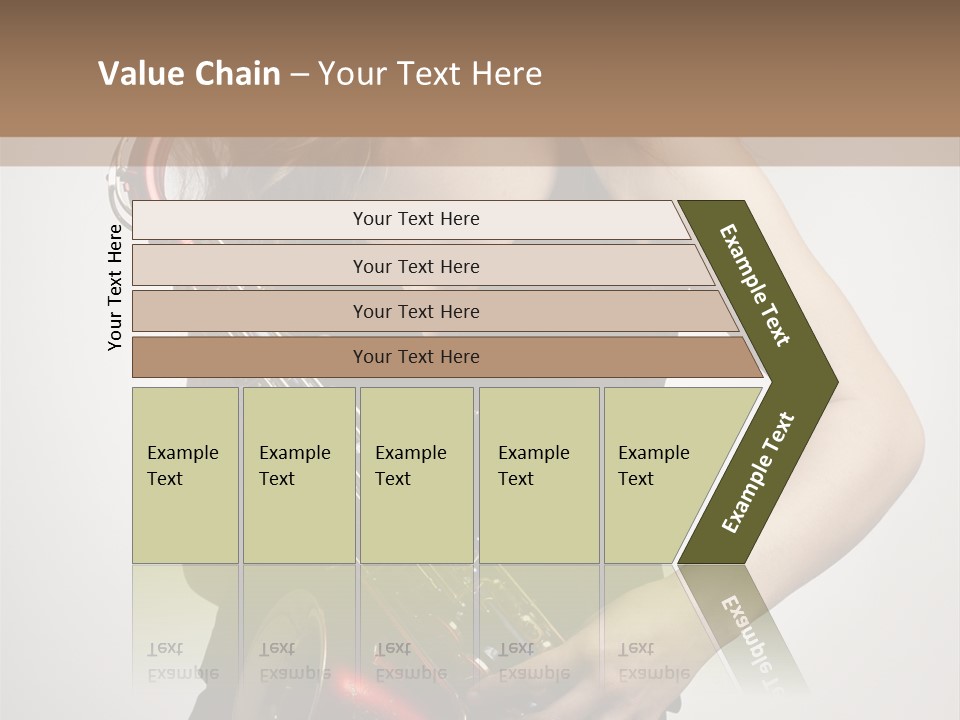 Lady Perform Blondie PowerPoint Template