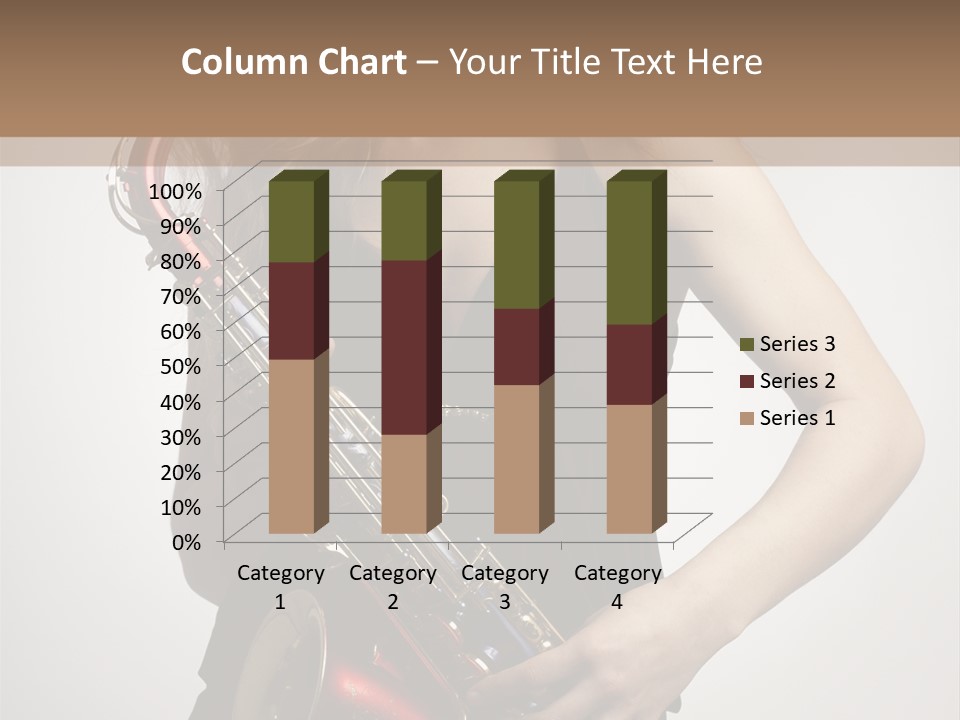 Lady Perform Blondie PowerPoint Template