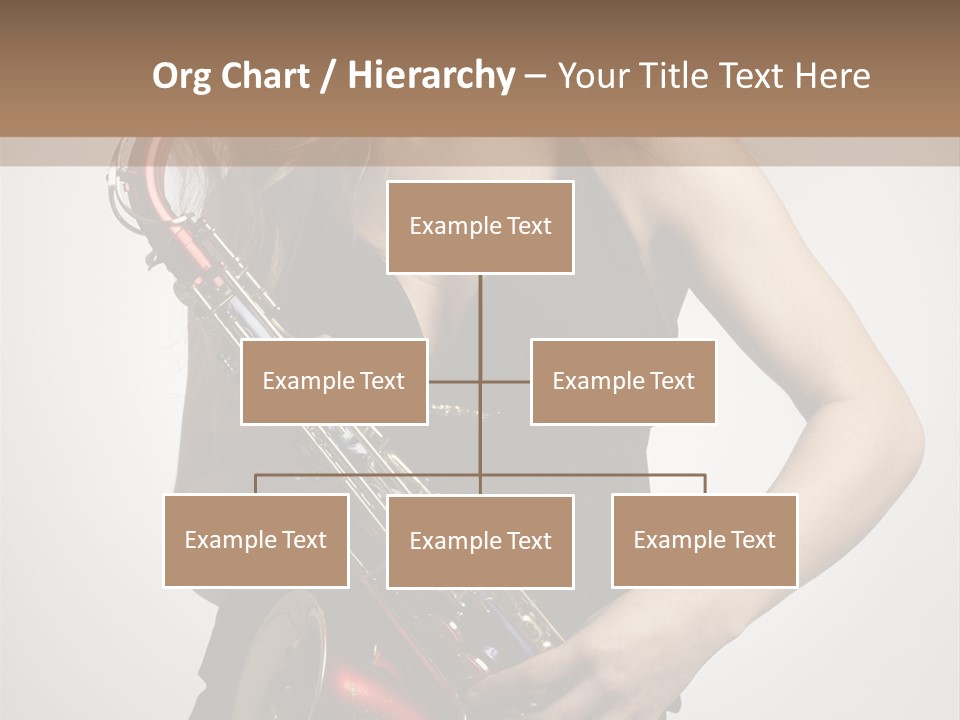 Lady Perform Blondie PowerPoint Template