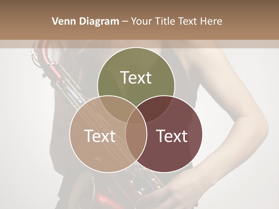 Lady Perform Blondie PowerPoint Template