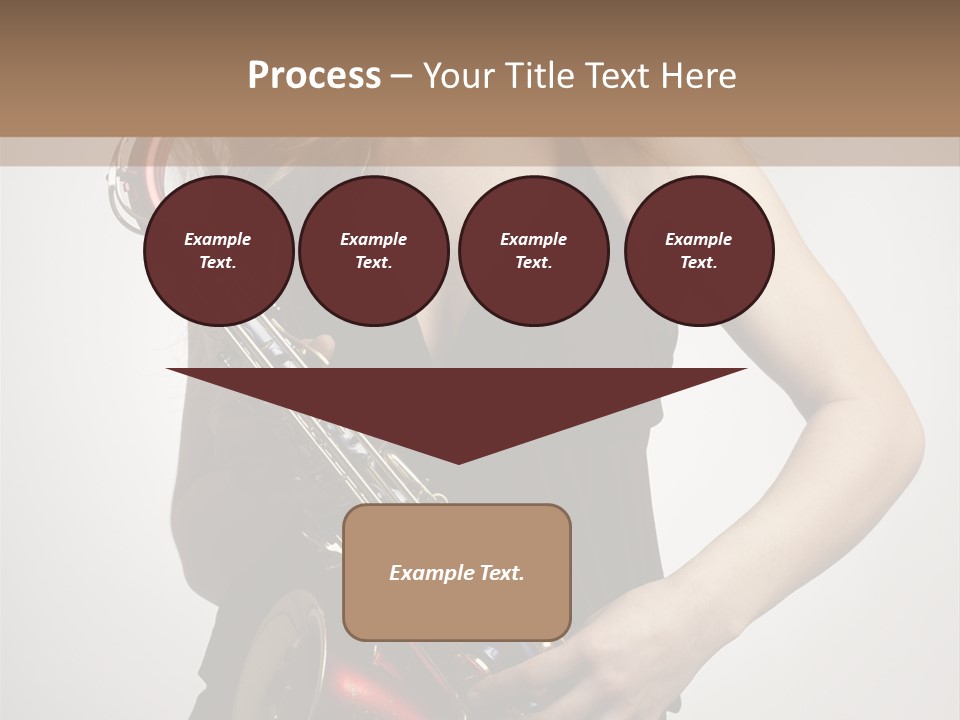 Lady Perform Blondie PowerPoint Template