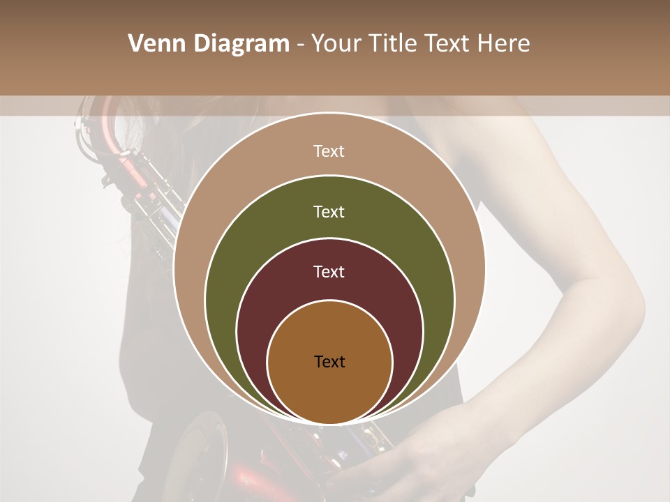 Lady Perform Blondie PowerPoint Template