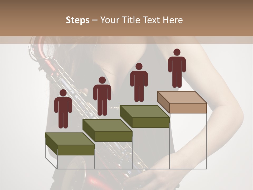 Lady Perform Blondie PowerPoint Template