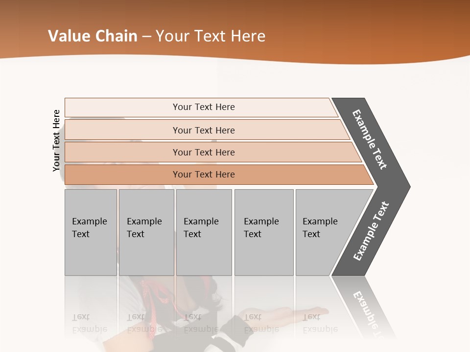 Bavarian Girl Waitress PowerPoint Template