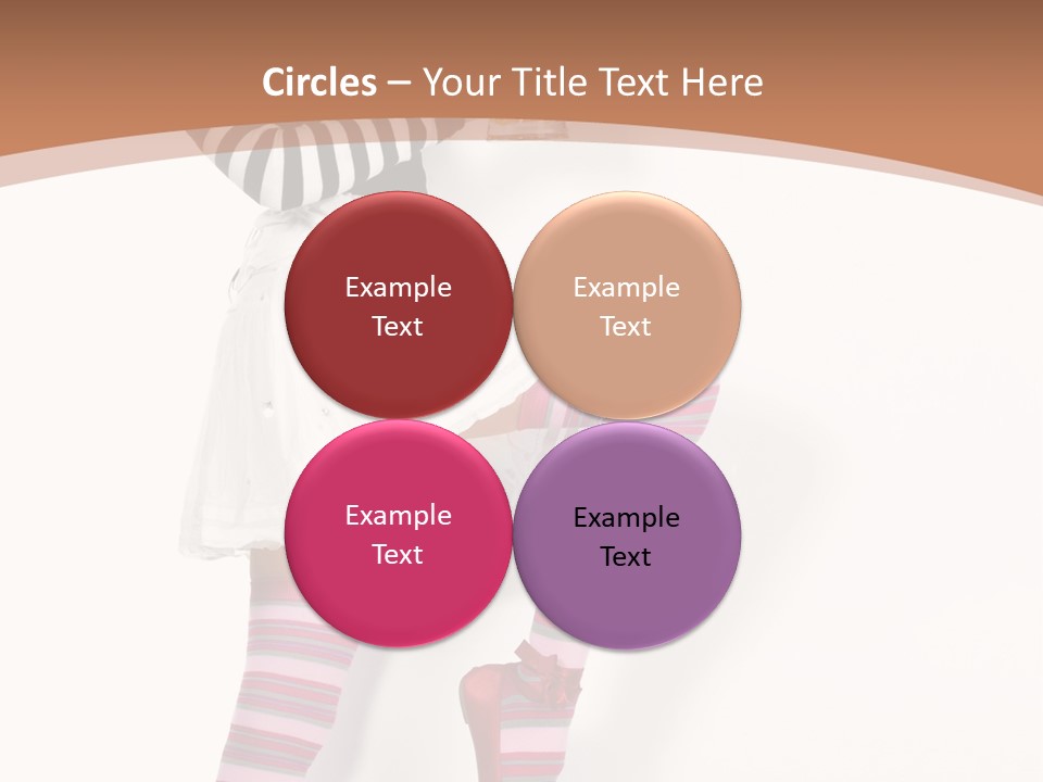 Lady Irish Costume PowerPoint Template