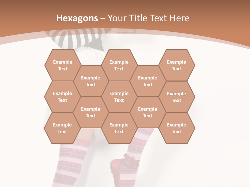 Lady Irish Costume PowerPoint Template