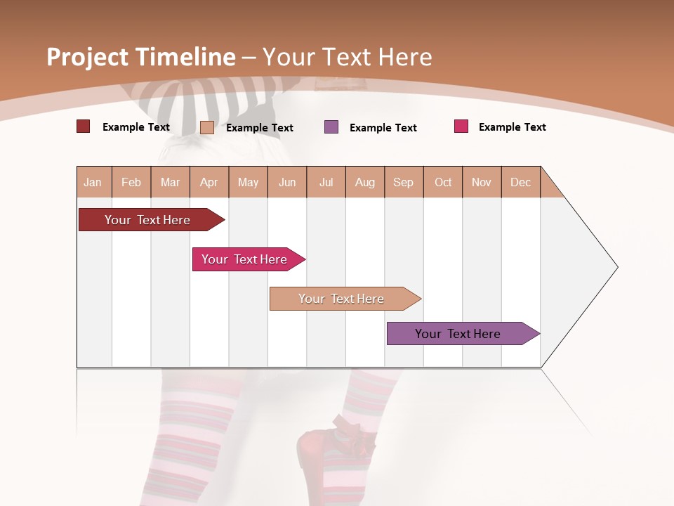 Lady Irish Costume PowerPoint Template