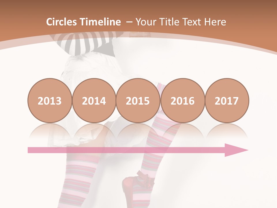 Lady Irish Costume PowerPoint Template