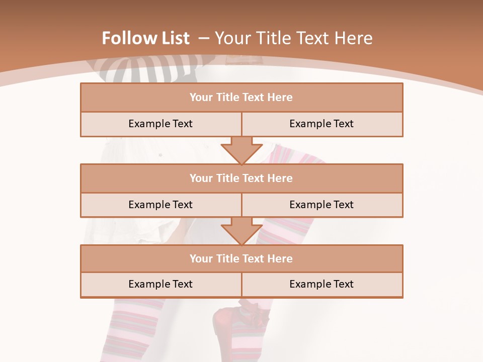 Lady Irish Costume PowerPoint Template