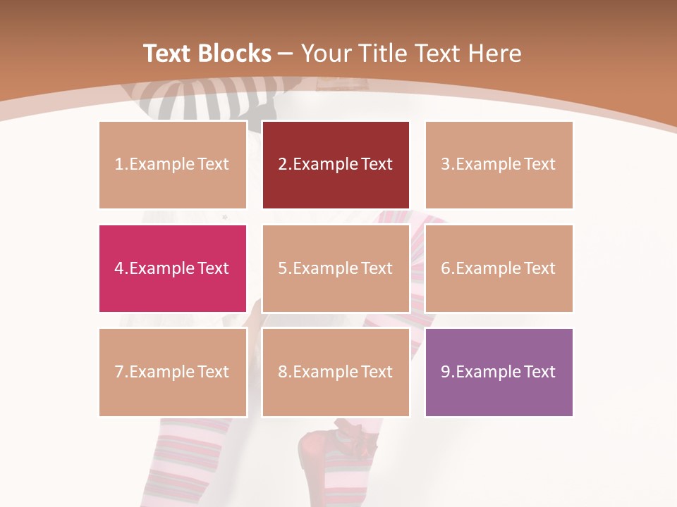 Lady Irish Costume PowerPoint Template