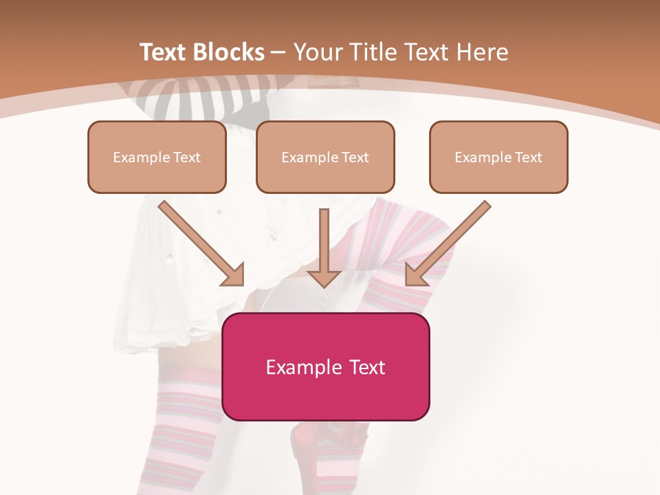 Lady Irish Costume PowerPoint Template