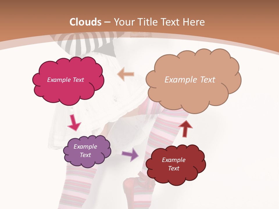 Lady Irish Costume PowerPoint Template